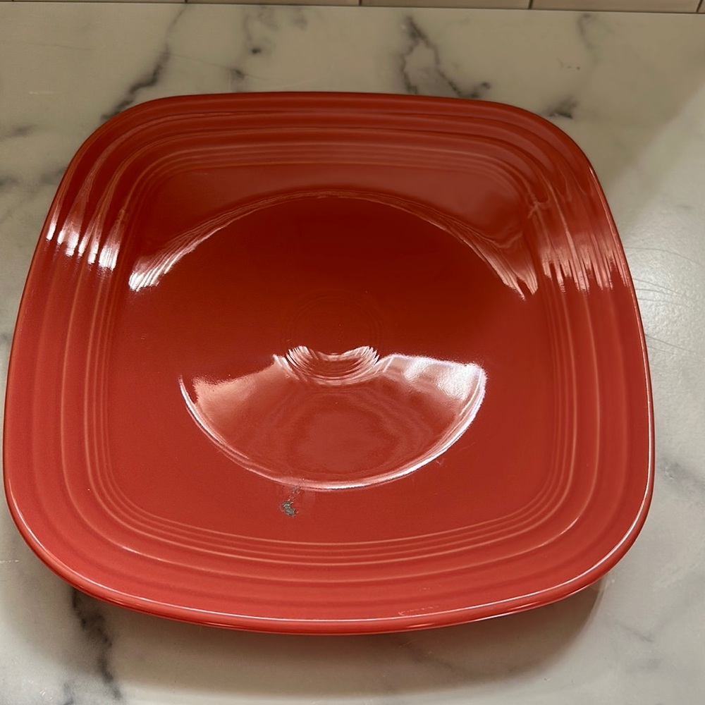 Fiesta Square Dinner Plate